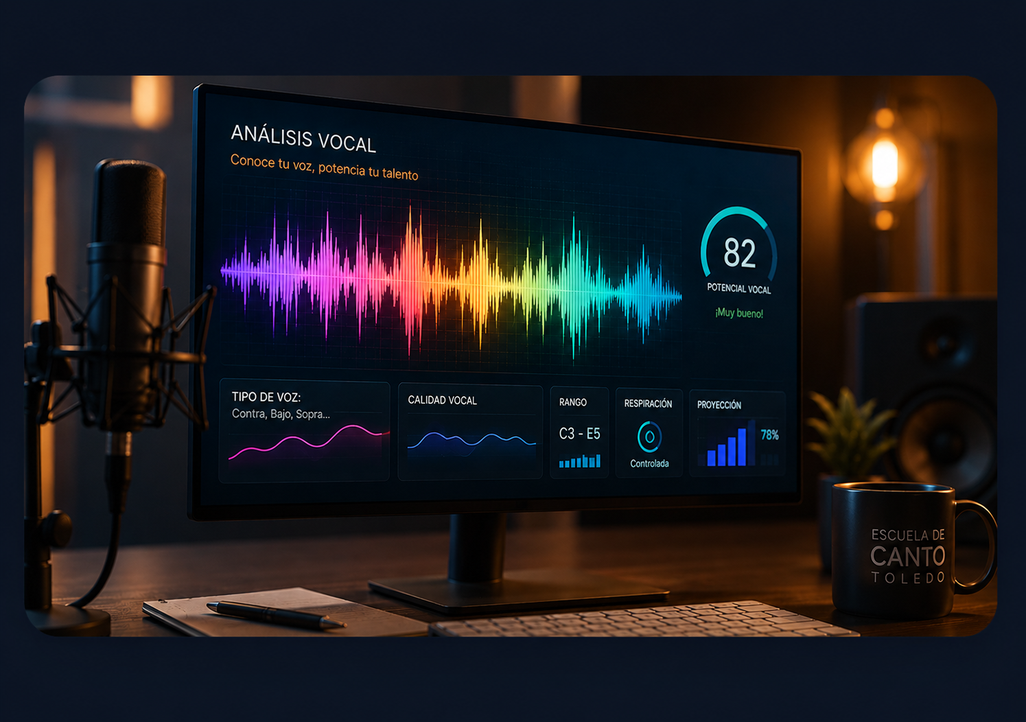 Análisis vocal profesional